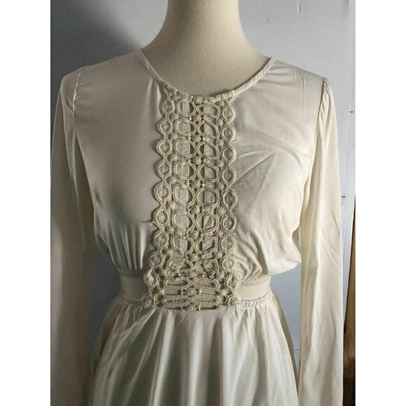 Swell Women's Baja Crochet Detail Cut Out Dress S - Picture 2 of 7
